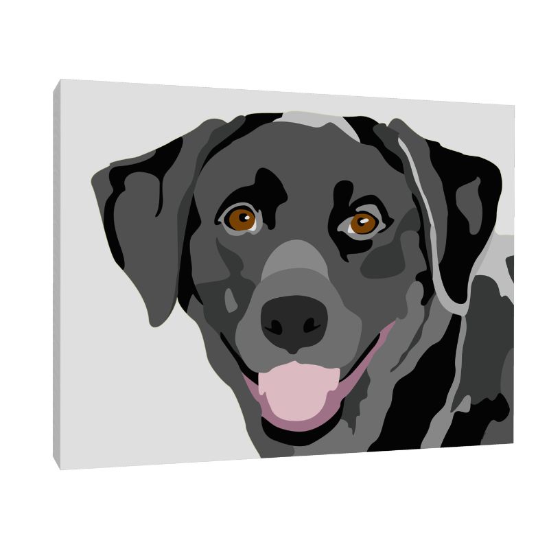 paint by number dog painting pet portraits kit